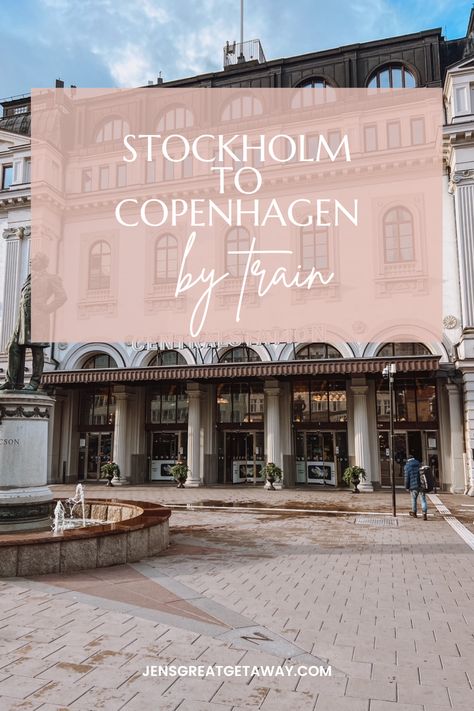 Plan your trip from Stockholm to Copenhagen via train 3 Days In Stockholm, Stockholm In January, Two Days In Stockholm, Day Trips From Copenhagen, Day Trips From Stockholm, Day Trip From Stockholm, Copenhagen Travel, Train System, Spring Break Trips