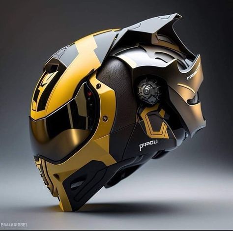 Futuristic Motorcycle Helmet, Smart Motorcycle Helmet, Steampunk Helmet, Custom Motorcycle Helmet, Cool Bike Helmets, Motorcycle Helmet Design, Futuristic Helmet, Helmet Concept, Cool Motorcycle Helmets