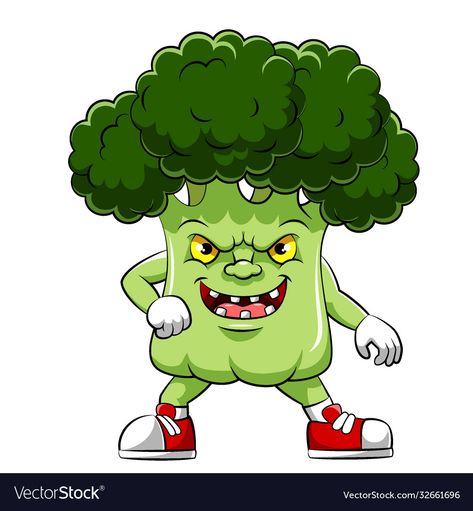 Broccoli Character, Broccoli Cartoon, Cartoon Character, Bad Guy, Transparent Png, Animal Rescue, Cartoon Characters, Broccoli, Png Images