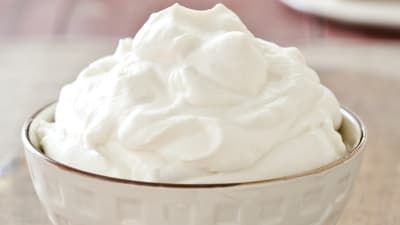 Yes, You Can Make Whipped Cream (Way) Ahead | Cook's Illustrated Stabilize Whipped Cream, Make Whipped Cream, Bourbon Cream, Stabilized Whipped Cream, Making Whipped Cream, Freeze Dried Fruit, Fisher Paykel, Flaky Pie Crust, Whip Cream