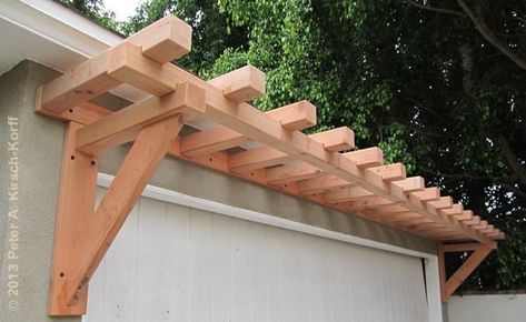 Garage Pergola Diy, Garage Arbor, Wood Driveway, Garage Trellis, Door Pergola, Garage Pergola, Side Gates, Pergola Attached To House, Driveway Gates