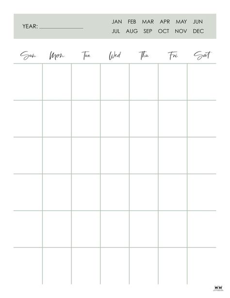 Choose from 15 unique printable blank calendars. Calendars include monthly and annual, Sunday & Monday start, and more. Print from home. FREE! Mom Planner Printables Free, Study Planner Printable Free, Green Planner, Free Blank Calendar, Blank Monthly Calendar Template, Free Monthly Calendar, Calendar Design Template, Blank Monthly Calendar, Study Planner Printable