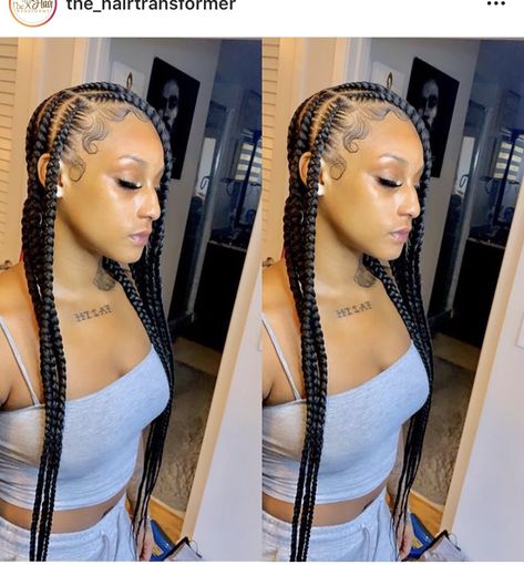 side part pop smoke Popsmoke Braids Side Part, Side Part Braids Black Women, Side Part Feed In Braids, Side Part Cornrows Braids, Canerow Styles, Saweetie Hair, Side Part Braids, Trending Pictures, Twa Hairstyles