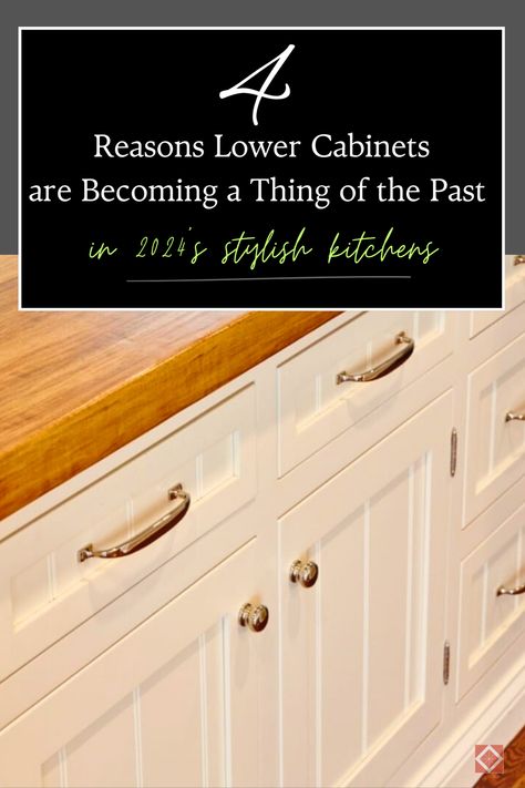 In kitchen design, 2024 is witnessing a shift in storage preferences. The traditional lower cabinets, once a staple in kitchen layouts, are gradually losing ground to a more versatile and efficient solution: drawers.

There’s a research study that recommended key design rules for successful kitchens. Read on to discover the top 4 reasons why lower cabinets are becoming a thing of the past in tomorrow's trendy kitchens. Kitchen With Lower Drawers Only, Flat Surface Kitchen Cabinets, Kitchen Galley, Kitchen Design 2024, Lower Cabinets, Herb Roasted Potatoes, Kitchen Layouts, Fresh Kitchen, Kitchen Size