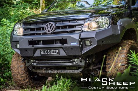 Amarok "Black OPS" by www.blacksheep-innovations.com #amaroking #amarok #blacksheepinnovations #rival4x4 Amarok Custom, Custom Ford Ranger, Vw T3 Syncro, Off Road Bumpers, Volkswagen Amarok, Truck Bumpers, Vw Amarok, Overland Vehicles, Vw Touareg