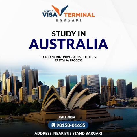 Study In Australia #studyinaustralia #australia Australia Study Visa Creative Poster, Study In Australia Social Media Post, Study In Australia Creative Ads, Advance English, Study In Australia, Admissions Poster, Australia Immigration, Education Poster Design, Australia Post