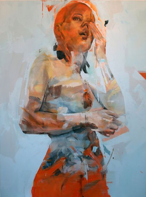 "These Are Not Droids" by Benjamin Garcia #art Benjamin Garcia, Muse Art, Female Art Painting, Figurative Artwork, Expressionist Art, Figure Painting, Figurative Art, Contemporary Paintings, Portrait Drawing