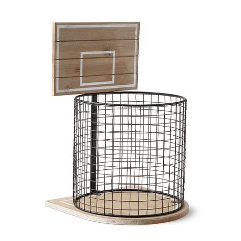 Uncommon Goods, Sports Room, Basketball Gifts, Sports Decorations, A Basketball, Basketball Hoop, Big Boy Room, Creative Home Decor, Waste Basket