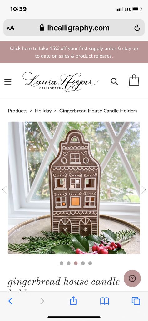 Dutch Gingerbread House, House Candle Holder, Dutch House, Canal House, Christmas Crafting, Gingerbread Houses, Home Candles, Delft, Tis The Season