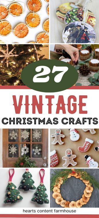 How To Make Vintage Christmas Ornaments, Primitive Christmas Decorations Diy, Crochet Advent Wreath, Vintage Christmas Decorations Diy Crafts, Vintage Christmas Diy Crafts, Christmas Vintage Crafts, Vintage Wooden Christmas Ornaments, Diy Vintage Ornaments Christmas, Diy Elf Ornaments