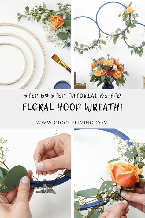 Floral Hoop Wreath, Diy Floral Wreath, Flower Birthday Party, Wedding Hoop, Bridal Shower Inspiration, Bridal Shower Flowers, Wooden Embroidery Hoops, Bridal Tea, Crafts Decor