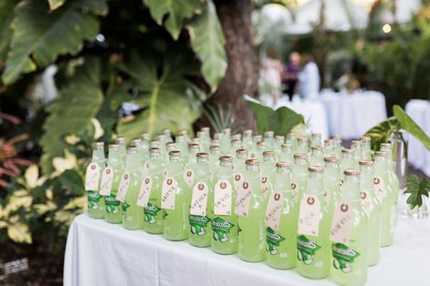 Key West Wedding Favors, Wedding Cocktails Recipes, Drink Favors, Lime Wedding, Jasmine Star, Florida Keys Wedding, Wedding Favors And Gifts, Beachy Wedding, Key West Wedding