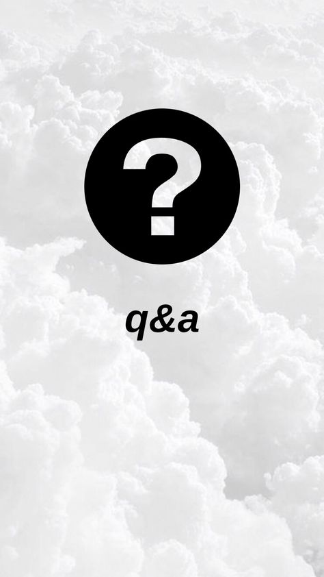 q&a, circular icon Q&a Wallpaper, Question Mark Icon Instagram Highlight, Q&a Thumbnail, Q&a Instagram Story, Q & A Design, Ig Notes, Q And A Questions, Question Mark Icon, Cloud Background