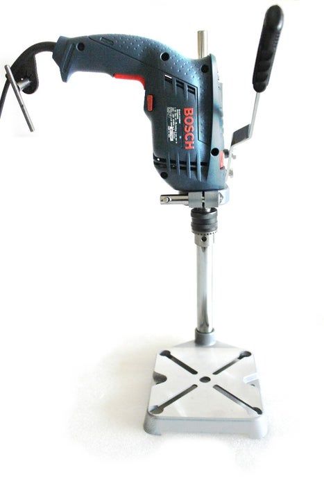 Speed Control for Hand Drill Press : 5 Steps (with Pictures) - Instructables Diy Stand, Drill Press Stand, Speed Drills, Anchor Bolt, Bicycle Brakes, Electrical Tape, Drill Press, Woodworking Jigs, Power Drill