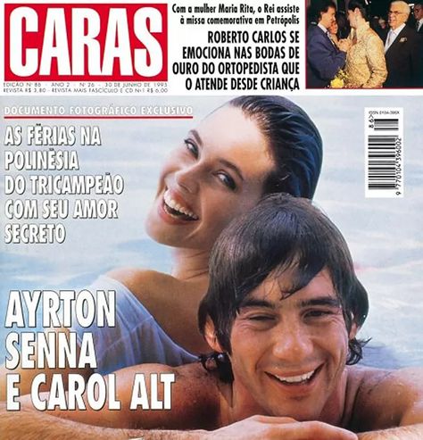 Formula 1: Carol Alt: Ayrton Senna was the man of my life | Marca Carol Alt, Looking Back, Formula 1, Of My Life, The Man, My Life, Cd, New York