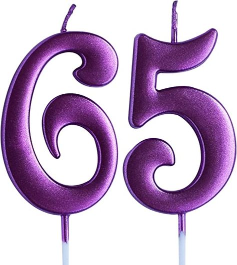 Amazon.com: Pink 65th Birthday Candle, Number 65 Years Old Candles Cake Topper, Woman Party Decorations, Supplies : Home & Kitchen Woman Party Decorations, 65 Cake Topper, Candles Cake, Old Candles, Cakes For Women, 65th Birthday, Candle Cake, Ladies Party, Birthday Candles