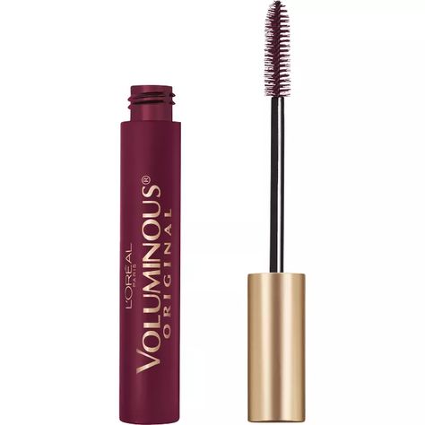 Loreal Paris Makeup, Colored Mascara, Voluminous Mascara, Peekaboo Highlights, Brown Mascara, Bold Eyes, Mascara Makeup, Eyelashes Mascara, Best Mascara