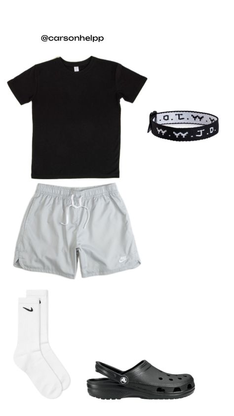 @carsonhelpp #jesuslovesyou#viral#mensoutfitinspo Black Ugg Outfit, Casual Athletic Outfits, Black Shorts Outfit, Dunks Outfit, Simple Outfits For School, Gym Outfit Men, Everyday Casual Outfits, Black Men Fashion Swag, Fasion Outfits