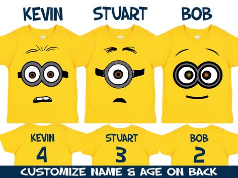 Masters Graduation Gifts, Cookie Monster Shirt, Minions Birthday Theme, Minion Shirts, Minion Face, Minions Bob, Diy Minions, Minion Halloween, Minion Birthday