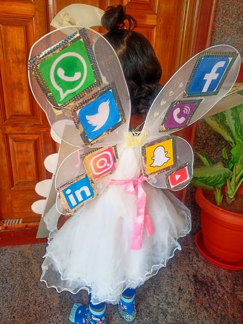 Social media fancy dress kids Fancy Dress Competition For Kids, Fancy Dress Ideas For Kids, Competitions For Kids, Fancy Dress Competition, States And Capitals, Easy Art For Kids, Social Awareness, Easy Art, Fancy Dress For Kids