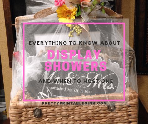 Everything you need to know about display showers - Pretty Printables Ink Bridal Shower Display, Corsages Wedding, How To Explain, Baby Shower Corsage, Pretty Printables, Wedding Display, Wedding Shower Favors, Cash Gift, Bridal Wrap