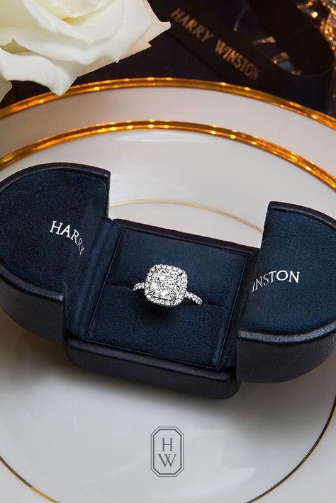 Harry Winston Engagement, Big Engagement Rings, Cushion Cut Engagement, Future Engagement Rings, Cushion Cut Engagement Ring, Harry Winston, Dream Engagement, Dream Engagement Rings, Beautiful Engagement Rings