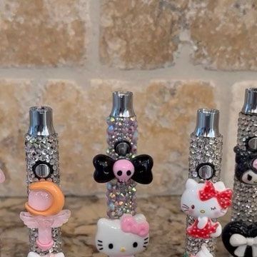 Angel Baby on Instagram: "4 new bedazzled pens on Angelbabyy.com #hellokitty" Bedazzled Pen, Angel Baby, August 9, Baby Angel, Hello Kitty, Diy Projects, Pen, Angel, Pink