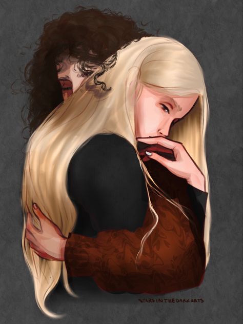 Narcissa And Bellatrix Black Fanart, Andromeda Tonks Aesthetic, Andromeda And Ted Tonks Fanart, Bellatrix Andromeda Narcissa Fanart, Narcissa And Regulus, Narcissa Malfoy Fanart, Andromeda Black Fanart, Andromeda Black Aesthetic, The Black Sisters