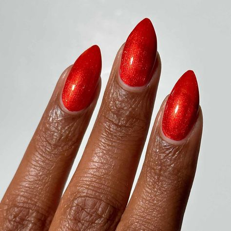 18 Red Chrome Nail Ideas For a Manicure That's Straight Fire Red Nails With Chrome, Chrome Nail Ideas, Red Chrome Nails, Cherry Glaze, Chrome Manicure, Nutrition And Mental Health, Red Chrome, Hair Concerns, Chrome Nail