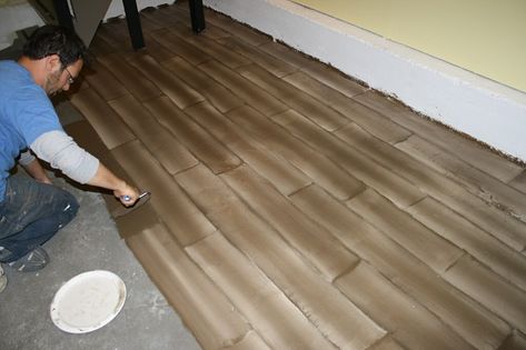 Concrete Floors Diy, Cheap Hardwood Floors, Outdoor Garage, Painted Concrete Floors, Concrete Stained Floors, Porch Makeover, Painted Floor, Patio Flooring, Cement Floor