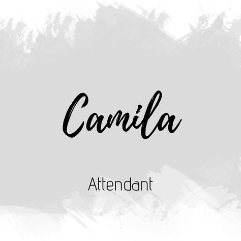 Camila Name Meaning, Camila Name, User Ideas, Sims Names, Names Design, Instagram Username Ideas, Writing Tattoos, Name Boards, Flyer Mockup