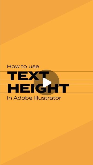 Ollie Spicer on Instagram: "Did you know these text height options? 🙌 . These are great little tools to help when trying to align text to a specific size like a logo or icon. I hope it helps!!👍 . Follow along for more tips and tricks in Adobe Illustrator! 🙌 . #logo #logos #logotype #branding #logodesigner #graphicdesigner #logodesigns #logomark #logoinspiration #brand #design #clean #minimal #Illustrator #adobeillustrator #education #brandidentitydesign #type #logoprocess" Illustrator Tips And Tricks, Did You Know Design, Illustrator Tips, Illustrator Logo, Logotype Branding, Logo Process, Illustrator Tutorials, Logo Mark, Brand Identity Design