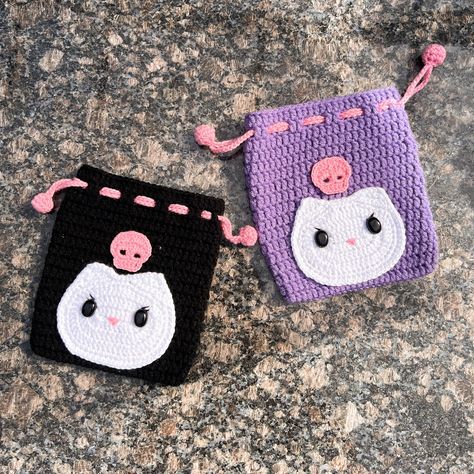 Did someone say Sanrio pouches 🤭 Available at Steveston Farmers & Artisans Market 🗓️ August 4, 10:30am - 3:30pm! 📍4111 Moncton Street, Richmond, BC #crochet #handmade #crochetaddict #amigurumi #crochetlove #crocheting #yarn #diy #crochetpattern #smallbusiness #handmade #sanrio #sanriocore Crochet Kuromi, Crochet Pouch, Yarn Diy, Crochet Handmade, Crochet Projects, Farmer, Knit Crochet, Amigurumi, Crochet Patterns