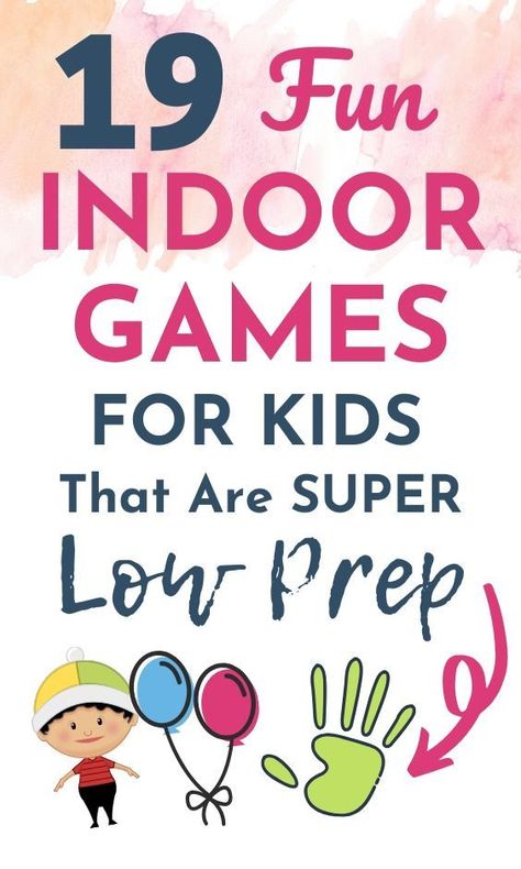 Do your kids love to play games at home? Run out of new game ideas? You're in luck! Here are 19 super fun, entertaining but lesser known indoor games that the Fun Games To Play With Kindergarteners, Fun Activities For Homeschoolers, Childrens Games Ideas, Preschool Table Games, Games To Play At Home With Family, Easy Activities For Kindergarteners, Games Like Hide And Seek, Games To Play When Babysitting, Games At Home For Kids