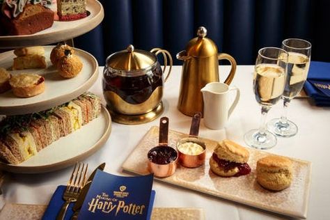 12 of the best afternoon teas in Birmingham you need to try Harry Potter Tea Party, Harry Potter Tea, London Harry Potter, Vegan Afternoon Tea, Warner Bros Studio Tour London, Best Afternoon Tea, Warner Bros Studio Tour, Harry Potter Studios, Warner Bros Studio