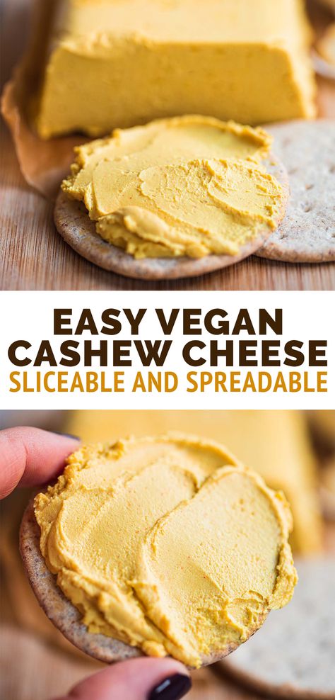 Cashew Cheese Recipe, Vegan Cashew Cheese, Cashew Recipes, Diy Cheese, Plant Based Cheese, Vegan Cheese Recipes, Cashew Cheese, Clam Recipes, Mood Food