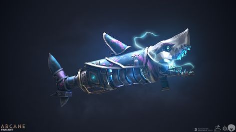 Jinx Rocket Launcher Arcane, Jinx Arcane Shark Cannon, Jinx Shark Bazooka, Jinx Fishbones, Jinx Rocket, Arcane Art, Arcane Jinx, Tattoo Idea, Phone Screen