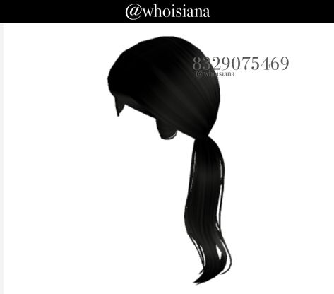 Ponytail Codes Berry Ave, Hsl Codes, Easy Iftar Recipes, Sleek Low Ponytail, Black Bun, Roblox Hair, Berry Codes, Slicked Back Ponytail, Loose Ponytail