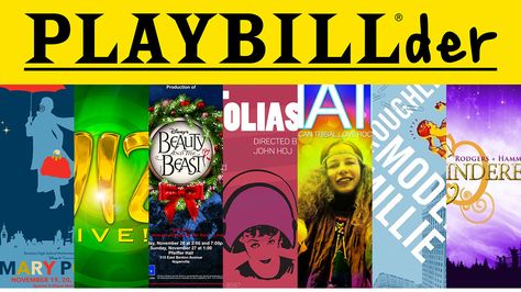 With PLAYBILLder, you can create customized Playbills for your show or next special event, from weddings to birthday parties. Theatre Ideas, Broadway Playbills, Printable Programs, Hamilton Broadway, Theatre Poster, Fashion Organization, Song List, Popular Shows, Character Names