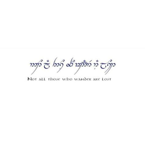 Elven Words, Elvish Tattoo, Tattoo Meaningful, Lotr Tattoo, Forearm Tattoo Quotes, Lord Of The Rings Tattoo, Tattoo Leg, Ring Tattoos, Quotes For Instagram