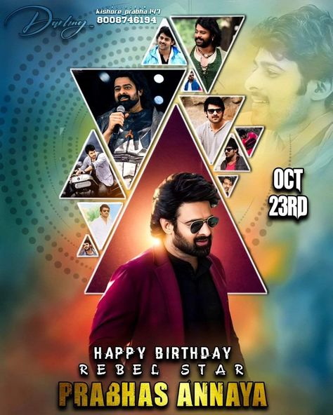 Ganesha Art Illustration, Birthday Concept, Draw Ice Cream, Flex Banner Design, Prabhas Actor, Flex Banner, Best Quotes Images, Prabhas Pics, Birthday Posters