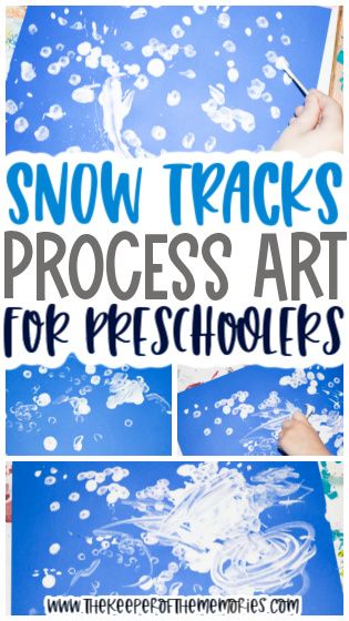 Learn about natural and earth science as well as practice fine motor skills with this Snow Tracks Painting for Kids. Your preschoolers will have a wonderful time with this Winter painting for kids activity. #processart #paintingforkids #animals #snow #winter Snow Math Activities, Winter Painting For Kids, Snow Theme Activities, Nature Provocations, Nature Activities Preschool, Winter Animals Preschool, Hibernation Activities, Process Art Preschool, Snow Tracks