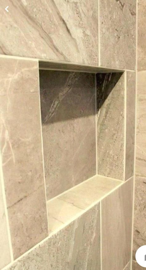 Tile Edging Trim Ideas Bathroom, Recessed Shelf, Tile Edge Trim, Italy House, New Bathroom Ideas, Bullnose Tile, Tile Edge, Small Bathroom Makeover, Shower Niche