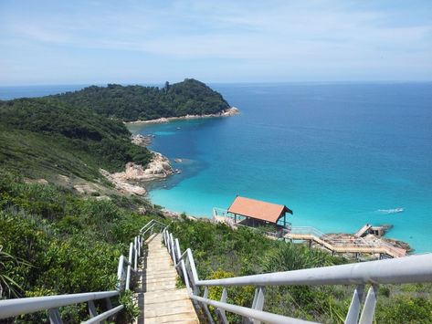 Pulau Perhentian Kincir Angin / The Windmill - Wander for Memories Perhentian Island, Tropical Travel, Travel Pics, Simple Lighting, White Sand Beach, White Sand, Tropical Paradise, Lush Green, Central America