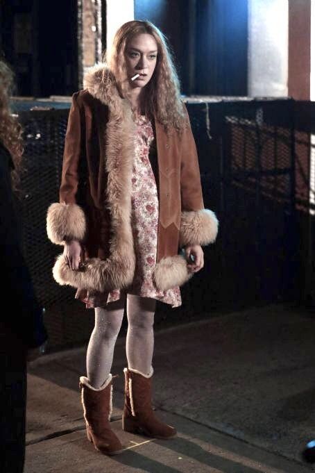 Big Fur Coat, Chloe Sevigny Style, Night Shoot, Penny Lane Coat, Natasha Lyonne, Netflix Show, Chloe Sevigny, Real Fur Coat, Outfit 90s