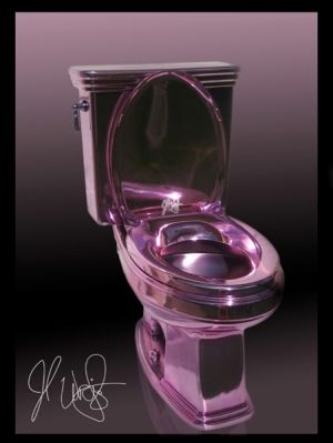 Purple Chrome Toilet. Lol Dream Toilet, Purple Toilet, Purple Furniture, Purple Chrome, Royal Throne, Purple Stuff, Purple Things, Purple Bathrooms, Pink Chrome