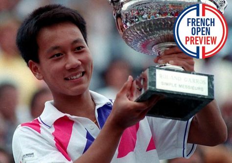 Chang-ing the World -- boy, do I remember this.... Stefan Edberg, Michael Chang, Ivan Lendl, Monica Seles, Jimmy Connors, Christian Athletes, Boris Becker, American Athletes, Andre Agassi