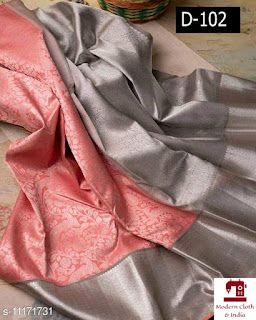 Silk Saree : ₹750 to 2000/- free COD WhatsApp +918370860832 Peach Kanjivaram Sarees Silk, Silver Border Pattu Sarees, Silver Zari Pattu Sarees, Peach Wedding Saree, Silver Zari Saree Silk, Silver Kanchipuram Saree, Peach Pattu Saree, Silver Border Saree, Sari Jewelry