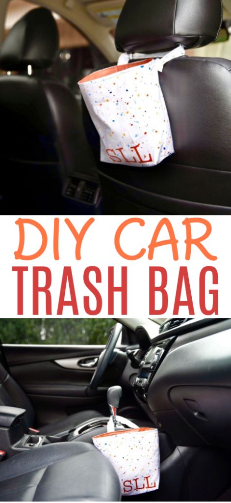 If you’re anything like us, your car can go from clean to chaotic in no time. We’re always on the hunt for better ways to keep it neat and tidy. So, we came up with this DIY Car Trash Bag you can make with the help of your Cricut.This Cricut project is so easy to make and so convenient. Our two favorite features: it’s reusable and adorable! Cricut beginners, this is a great fabric craft project to start with! Car Tidy Ideas, Car Trash Bag Diy, Diy Car Trash Can, Car Trash Bag, Beginner Crafts, Trash Can For Car, Car Trash, Trash Bag, Create Diy