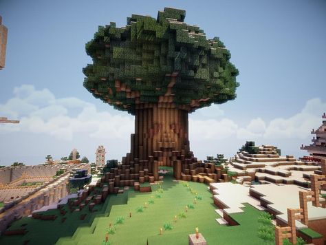 Deku Tree - Imgur Minecraft Zelda, Deku Tree, Minecraft Tree, Minecraft Building Guide, Minecraft Challenges, Minecraft Garden, Minecraft Mansion, Minecraft Images, Easy Minecraft Houses